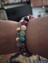 Pulsera 7 chakras personalizada