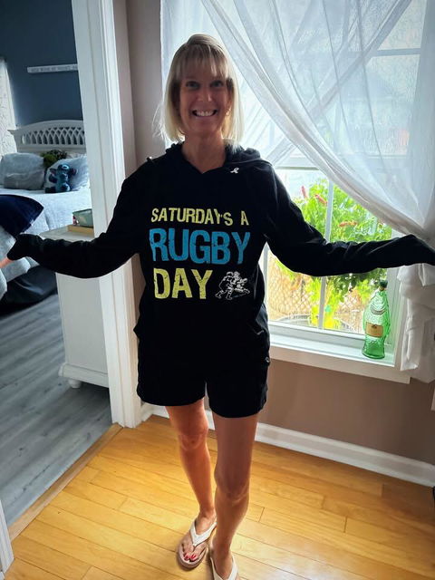 Saturday's a Rugby Day Lightweight Hoody