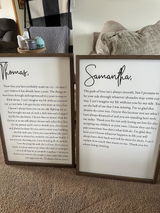 Etsy customer review photo
