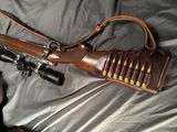 Butt-stock Cheek Riser for Hunting Rifle with 8 Loops