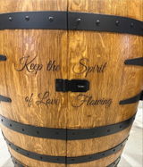 Half Wine Barrel Bar – Handmade from Genuine Australian Wine Barrels