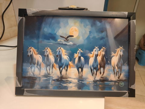 Oceanic Odyssey: Seven Horses Journey - Vastu Shastra