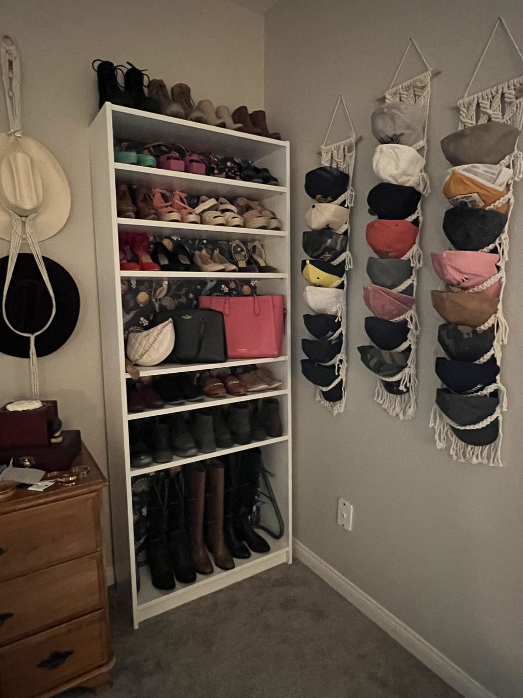 Macrame Cap Hanger