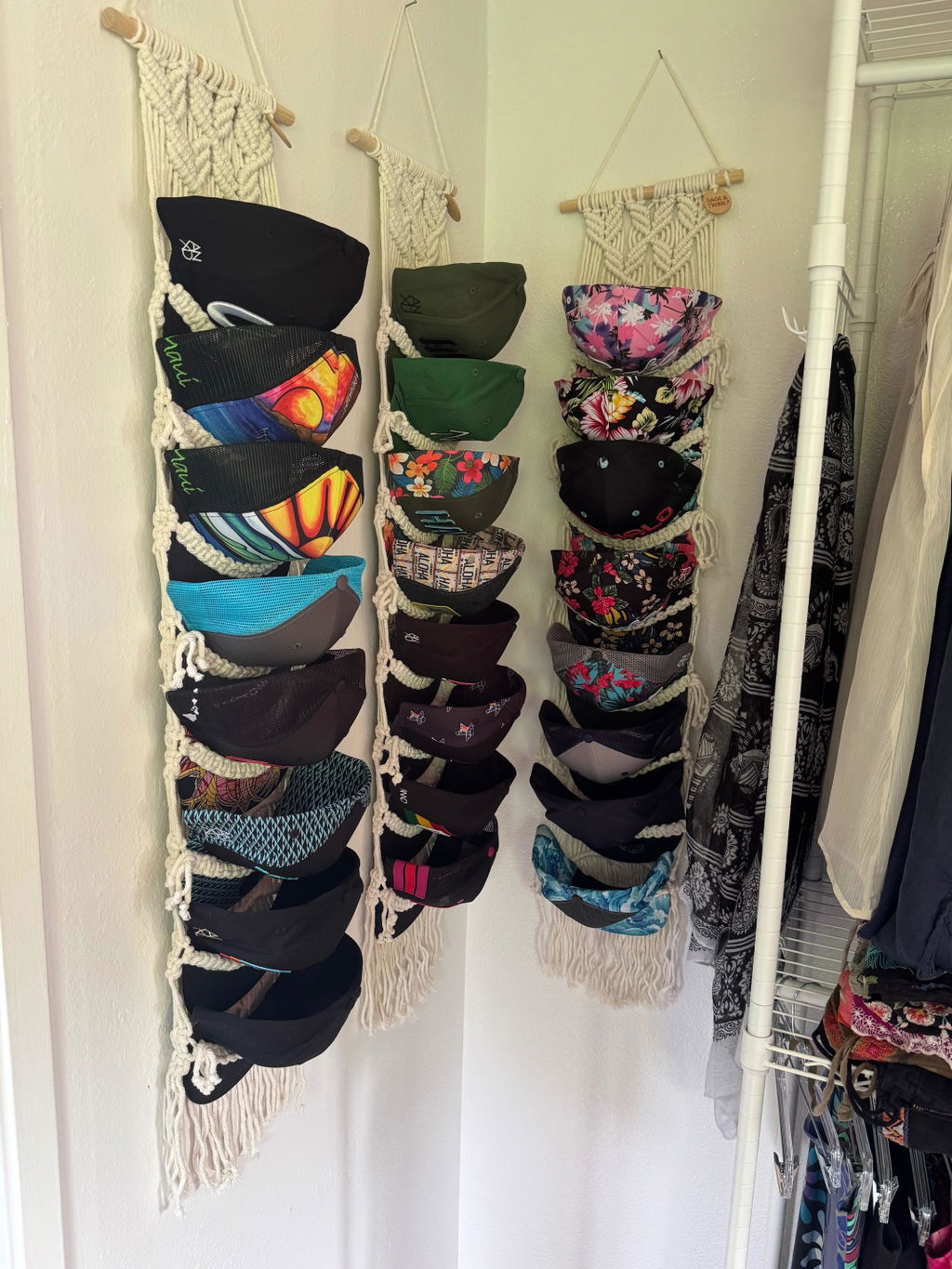 Macrame Cap Hanger