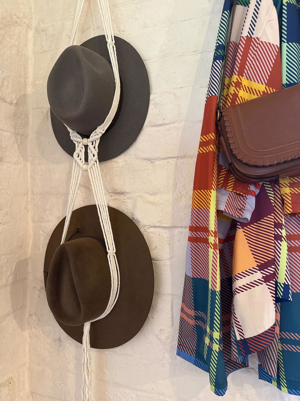 Macrame Hat Hanger