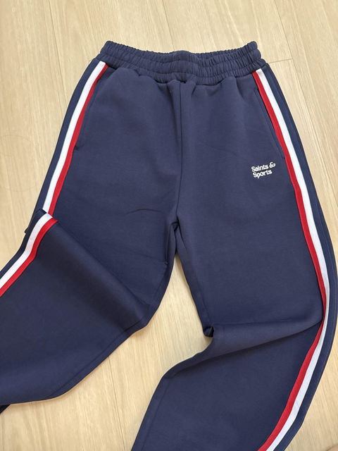 SaintsLuxe™ Ashbury Sweatpants - Contrast Stripes