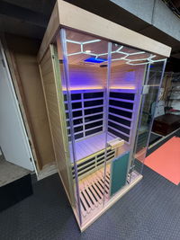 902X Pro 2 Person Ultra-Low EMF Smart Far Infrared Sauna with Light Therapy
