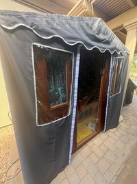 Versa-903VT/903VR 3 Person Outdoor Ultra-Low EMF Far Infrared Sauna Reclining with Red Light Therapy