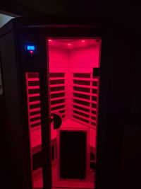 Maxwell-907BHN 2-Person Corner Ultra-Low EMF Infrared Sauna with Red Light Therapy