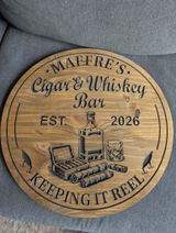 Cigar Bar Sign