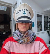 Wool Sauna Hat – Sauna Captain | Premium Sauna Accessory