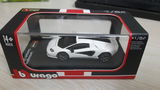 Lamborghini Countach LPI 800-4 white 1:64 Bburago Licensed Diecast Scale Model Car Collectible