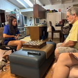 M. D. review photo