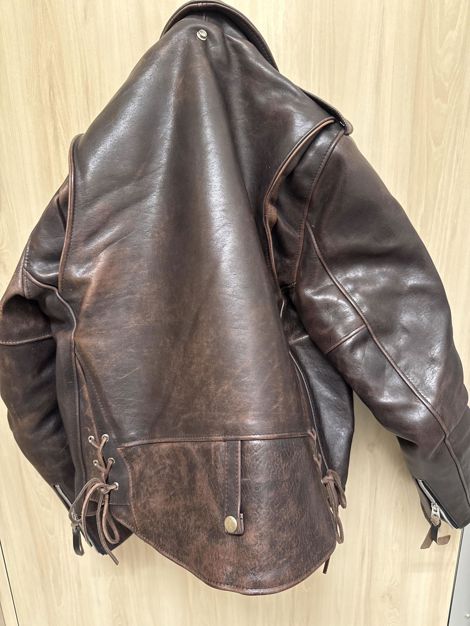 P125H | Laced Horween Horsehide Perfecto® Motorcycle Jacket