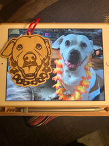 Etsy customer review photo