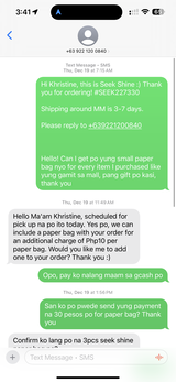 Khristine C.M. review photo