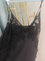 Victorian Style Lace Silky Lingerie Set - Elegant Night Dress & Robe in 3 Colors Next Day Shipping