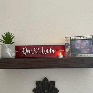 Personalized Couple Name Sign
