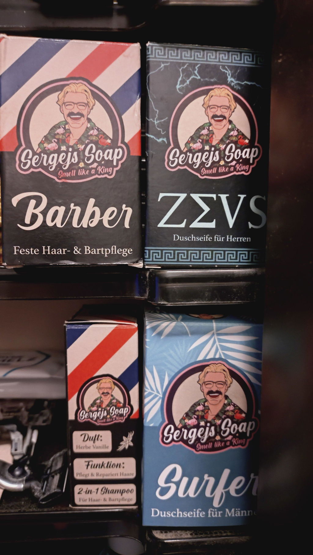 Barber - Festes Shampoo für Haare & Bart