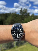 Islander Watch 38mm Automatic Dive Watch Black Dial #ISL-05