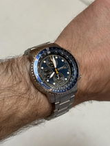Islander Watch Calverton Flight Chronograph Alarm Blue Dial #ISL-283