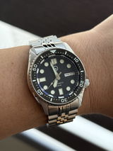 Islander Watch 38mm Automatic Dive Watch Black Dial #ISL-05