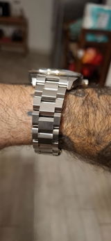 Islander Watch 20mm Brushed 3-Link Bracelet for Seiko 41.7mm Samurai #BRAC-133
