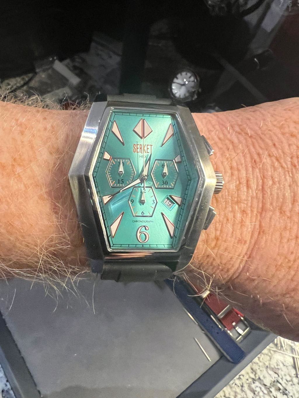 Shop Reef X Diver Mint Green Black DLC Limited Edition 43mm Preorder