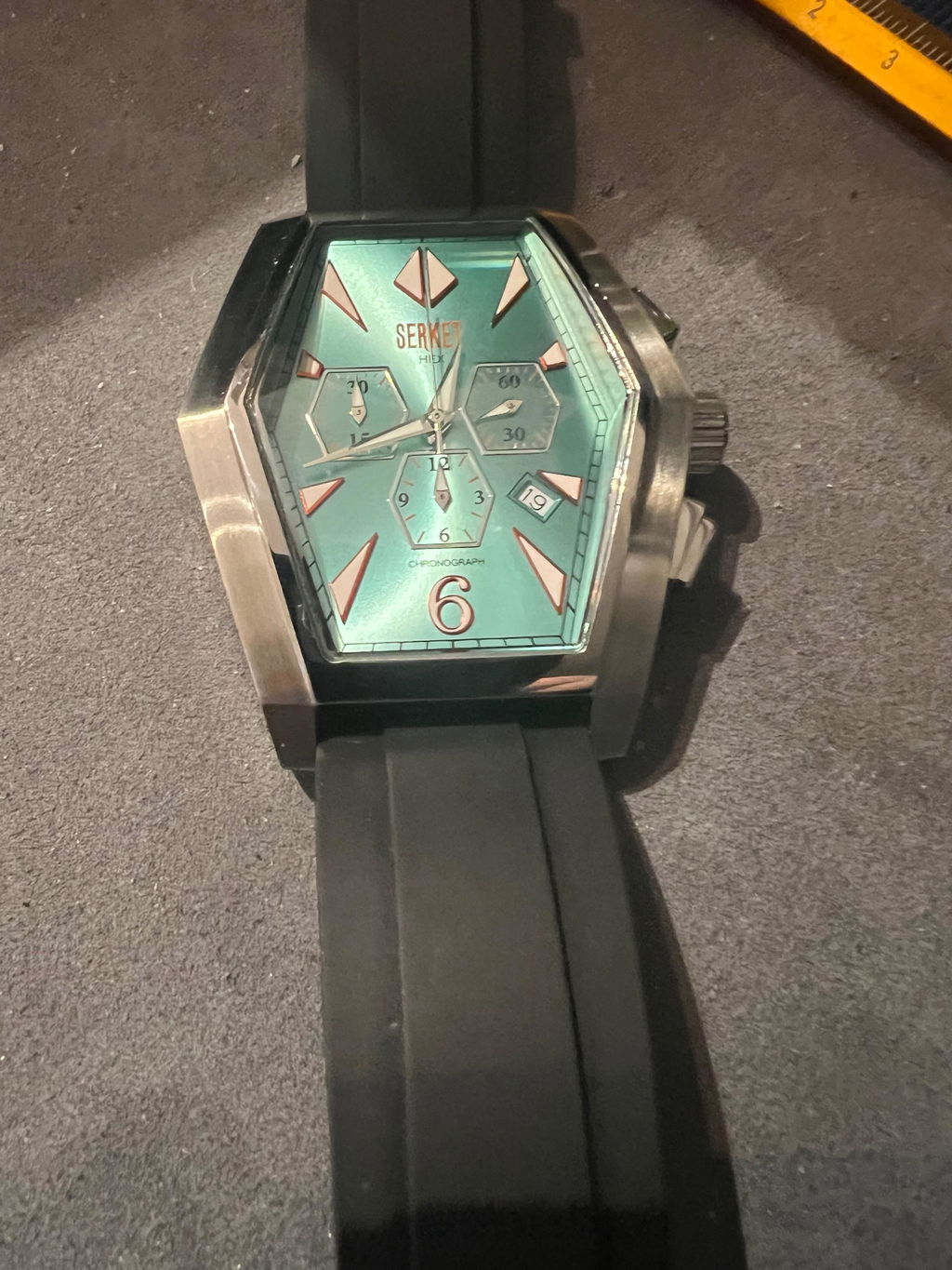 Shop Reef X Diver Mint Green Black DLC Limited Edition 43mm Preorder