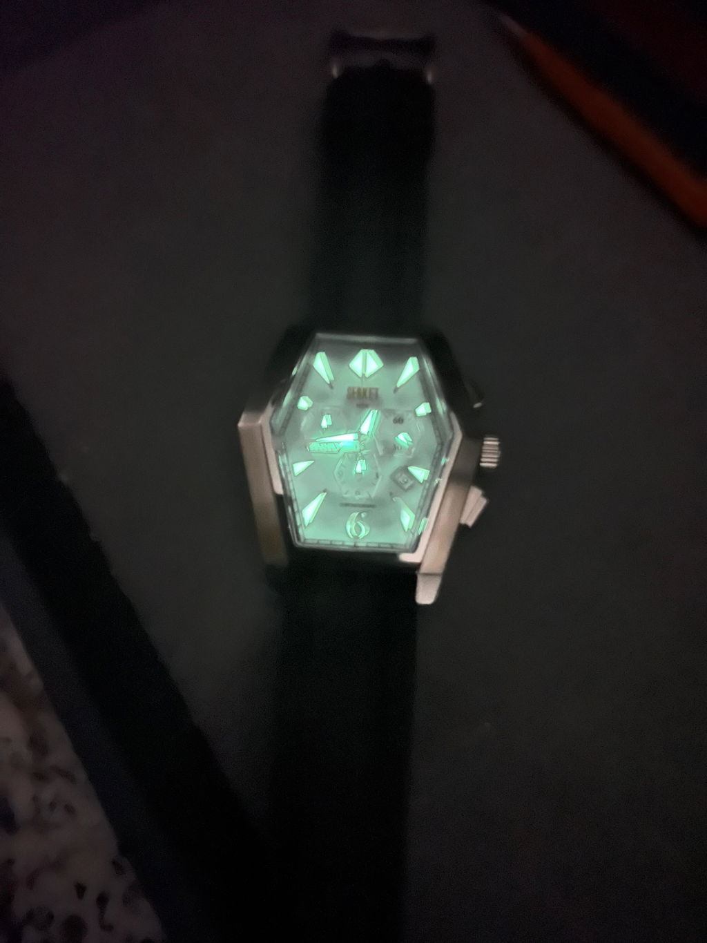 Shop Reef X Diver Mint Green Black DLC Limited Edition 43mm Preorder