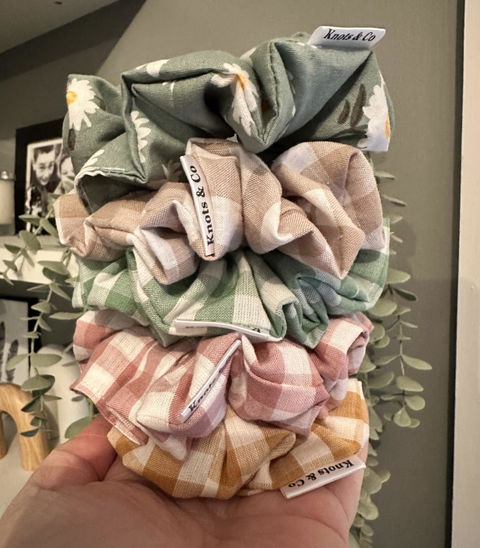 Custom Scrunchie Labels