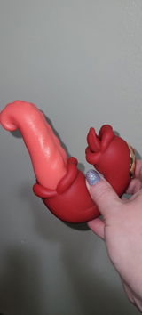 Vibrator Adult Sex Toys for Women - 3 in 1 Tongue Thrusting Vibrators Dildo Rose Sex Toys with 10 Licking Clitoral & 10 Vibration Mode - MEDUSA