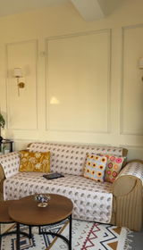 3 Seater Sofa Cover with Non Slip Base (Size C (190 cm), Fallen Leaves)