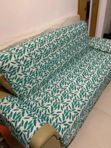 3 Seater Sofa Cover | Non Slip Base | Floral Paradise