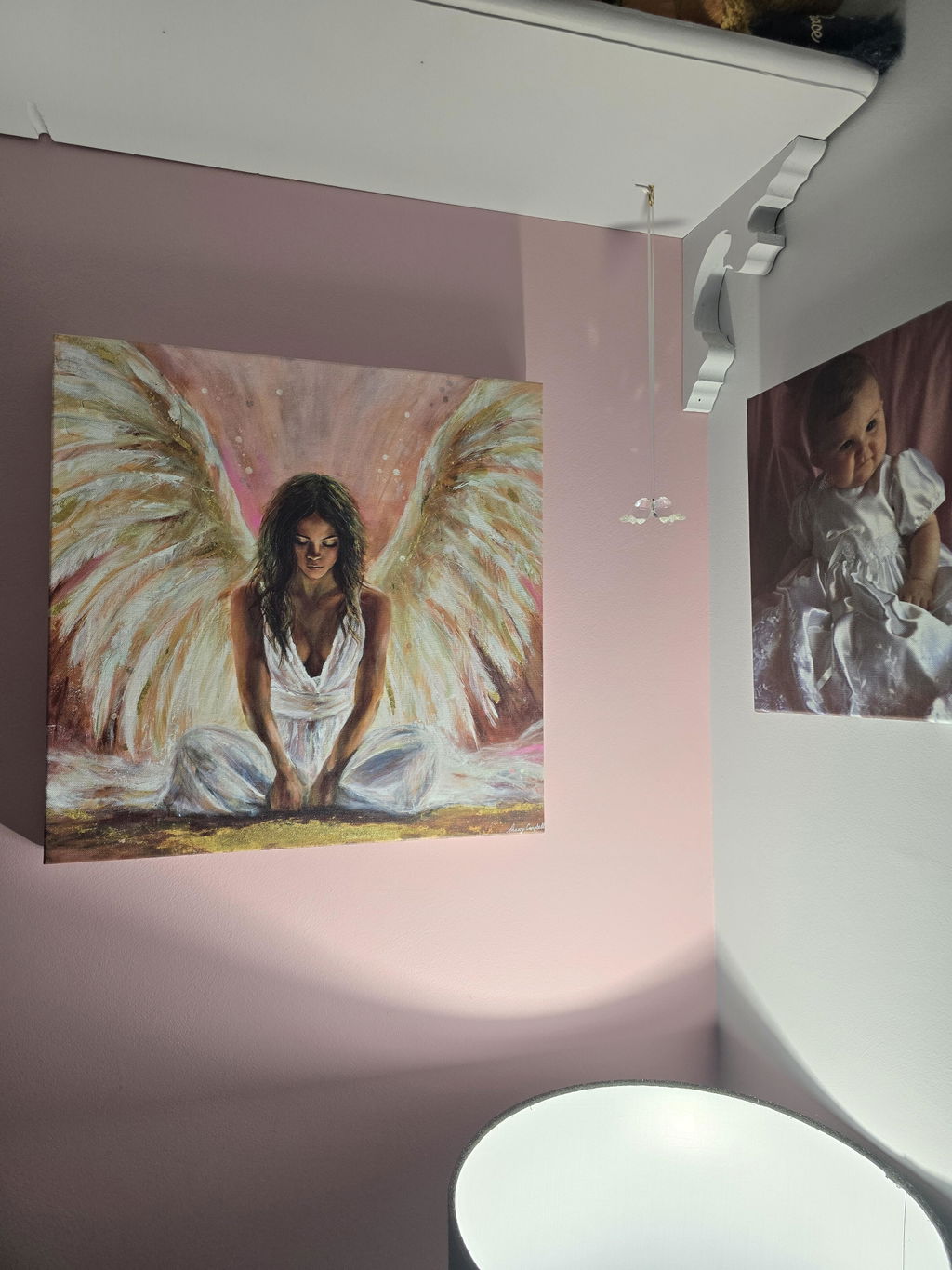 She is the Angel  (Canvas Print)