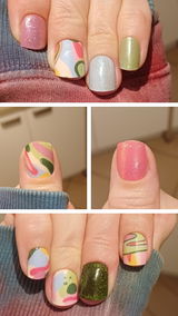 Arty – UV-Nagelfolien mit modernem Kunst-Design