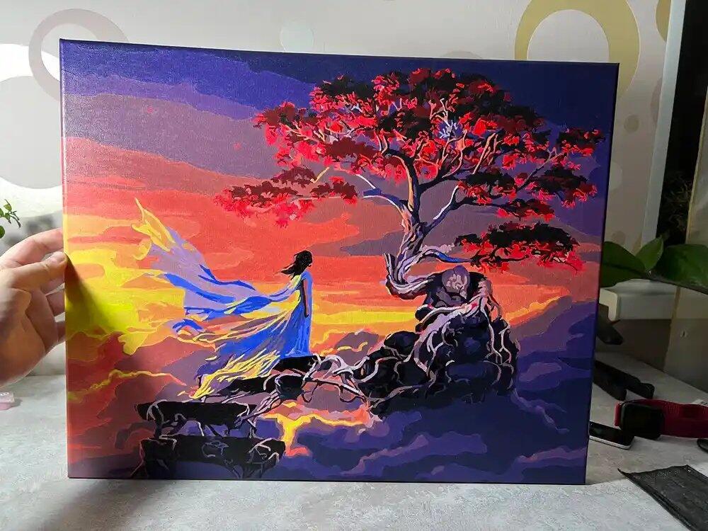 أدوات رسم لوحة أحلام المعجزة