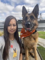 You'll Woof Too German Shepherd Halloween Crop Top