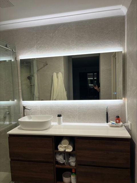 Miro Frontlit LED Bathroom Mirror- 150cm size - For Clearance