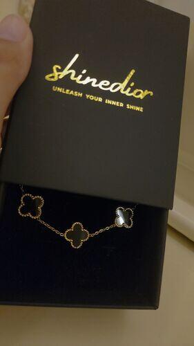 Floral Emblem Link Bracelet