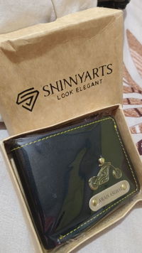 Customized Wallet with Name & Charm