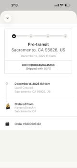 Etsy customer review photo