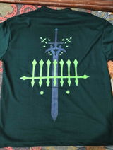 Yuno Green Subtle Oversized T-Shirt