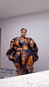 Leso Luxury African Brocade Boubou
