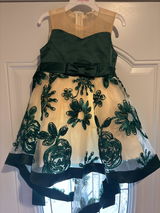 Lace High Low Kids Formal Asymmetrical Little Girls Social Party Dress