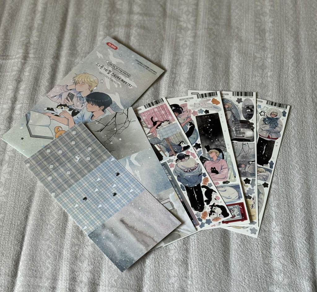 Different Seasons Sticker Package (4 Designs + Special Gift)