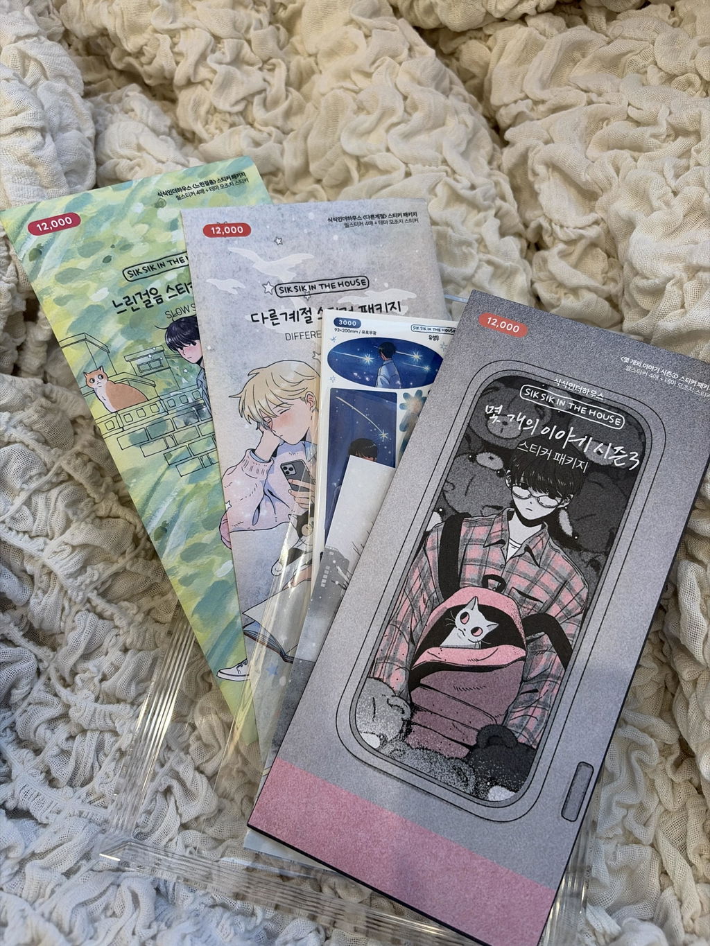 Different Seasons Sticker Package (4 Designs + Special Gift)
