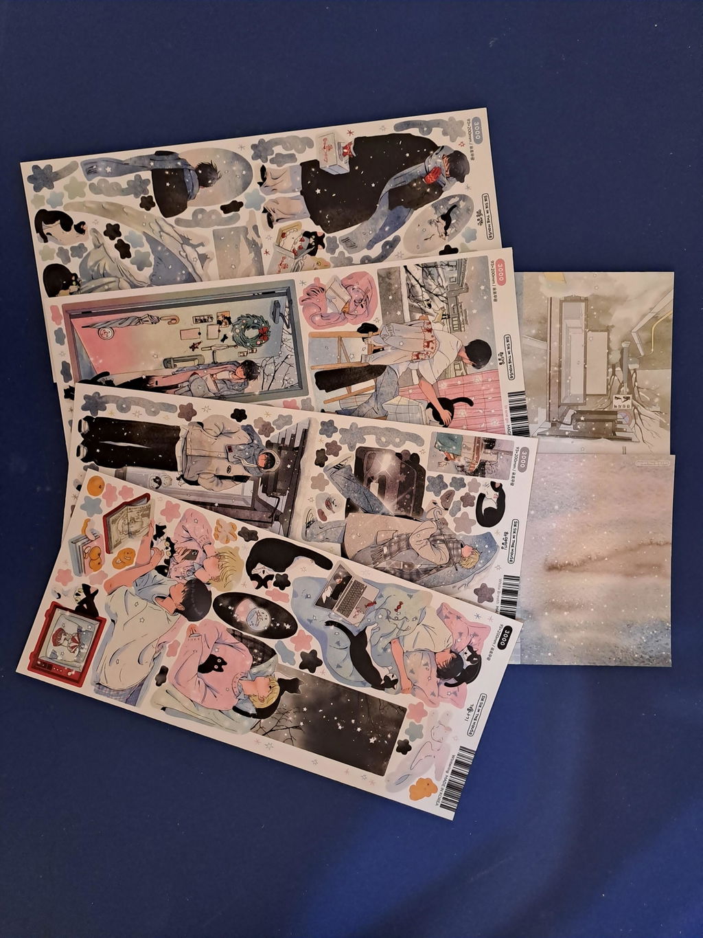 Different Seasons Sticker Package (4 Designs + Special Gift)
