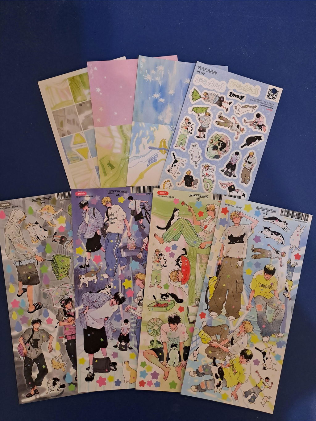 Over Heat Sticker Package (4 Designs + Special Gift)