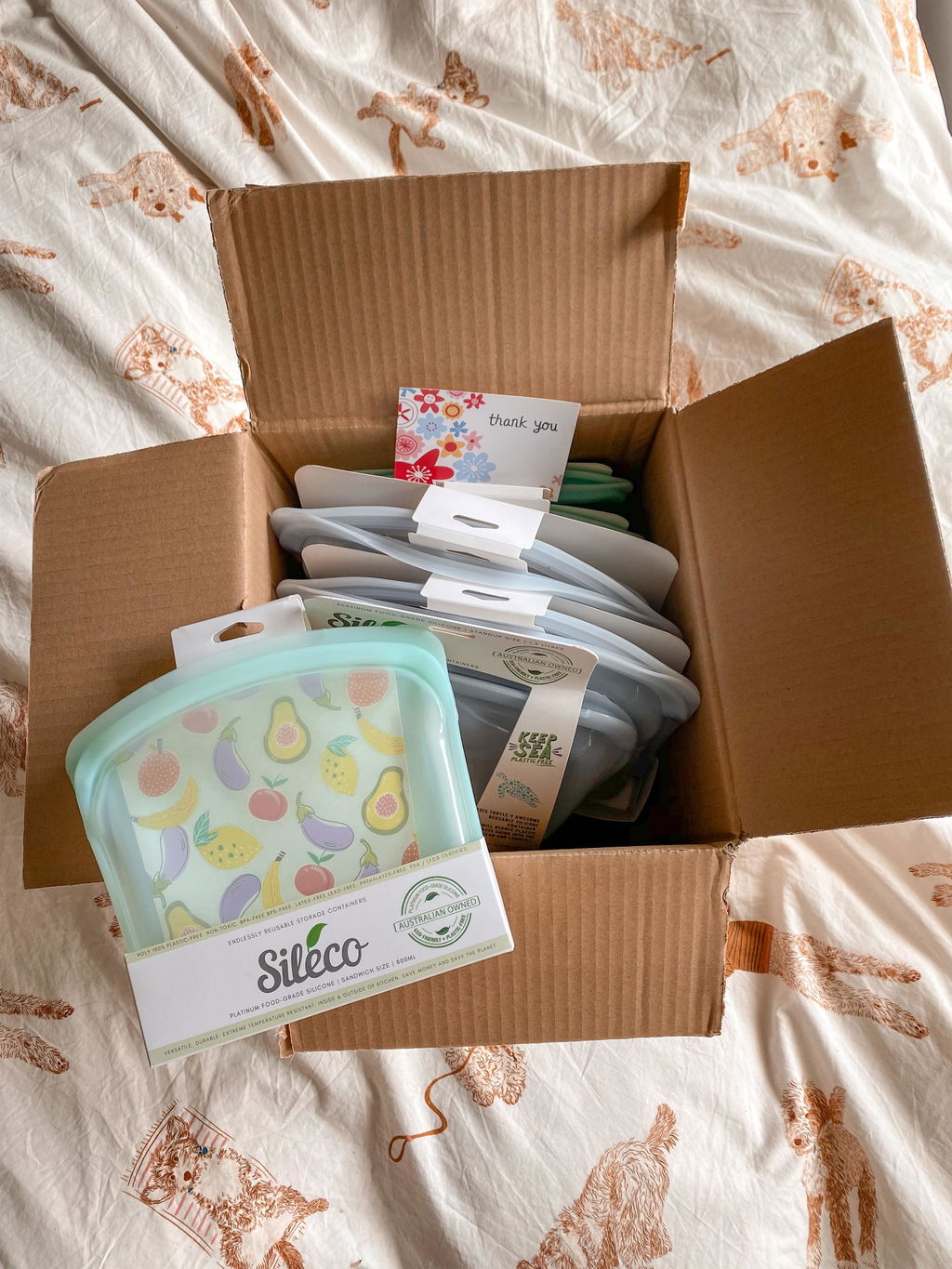 Sileco Reusable Silicone Bag Quintessential Bundle (Pack of 5)